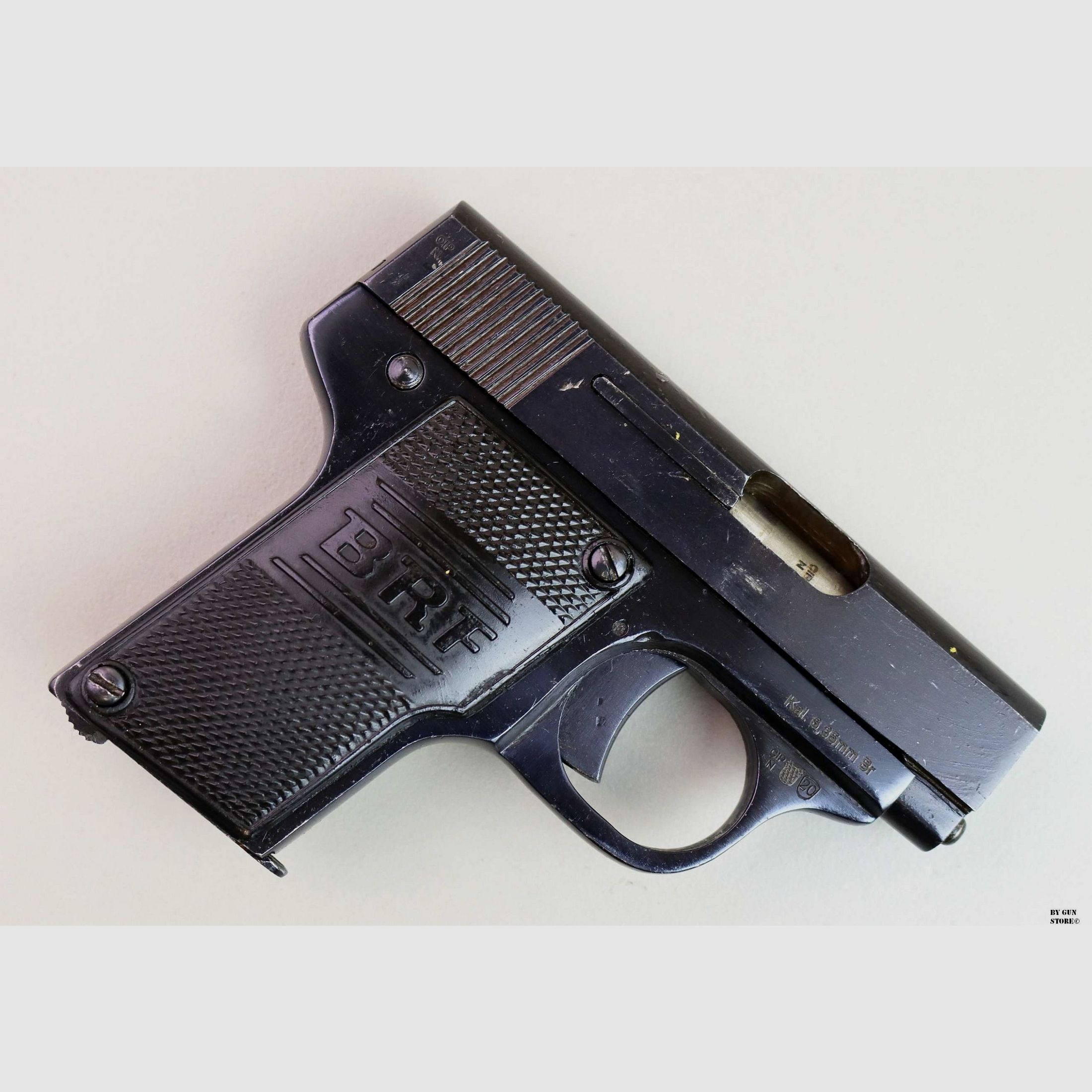 Pistol P.A.F. Pretoria Arms Factory mod. BRF cal. 6.35 mat. A9458, image 4 of 11