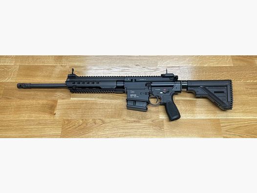 Heckler & Koch MR308 A3 16,5" - rifle semiautomática .308 Win. HK MR308 A3 color negro - H&K MR 308 A3 - versión civil del H&K 417