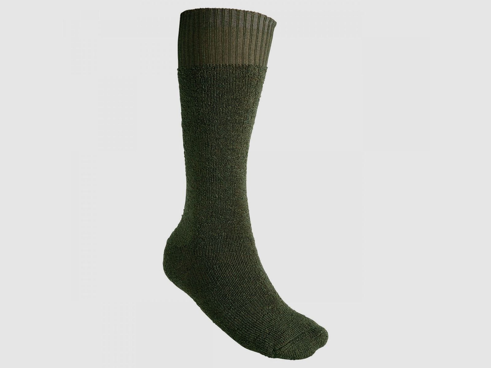 70 % Nordpol-Wollsocken "Immerwarm" Unisex, Langform (Loden)
