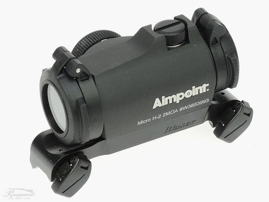 Aimpoint Micro H-2 2MOA Blaser saddle mount