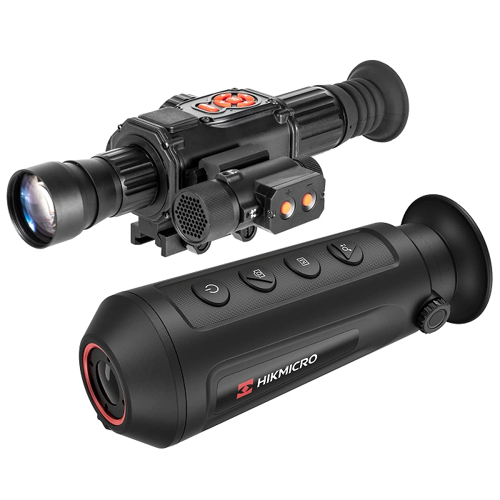 Zestaw kamera termowizyjna termowizor HIKMICRO by HIKVISION Lynx Pro LH15 + celownik noktowizyjny Real Hunter DS508 QHD 5-20xB, zdjęcie 1 z 10