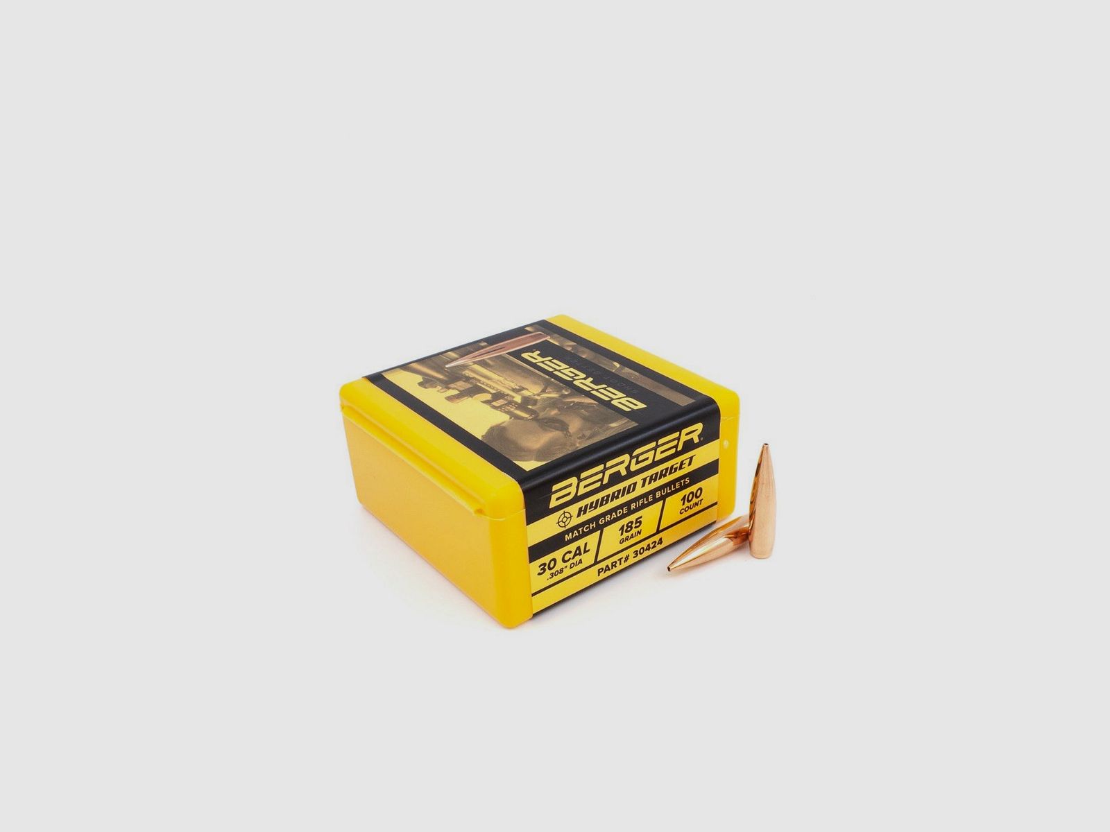 Berger Balas 308 185gr Hybrid Target