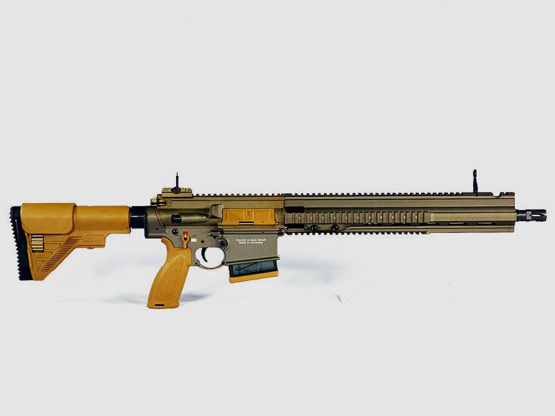 Heckler & Koch MR308 A3-28, Sandfarben mit 16,5-Zoll