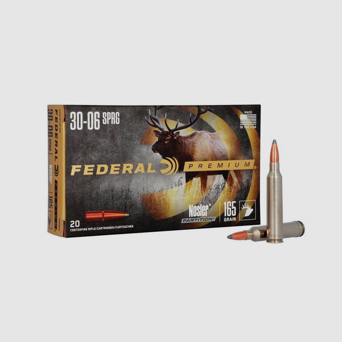 Büchsenmunition FEDERAL Nosler Partition, Bild 3 von 3