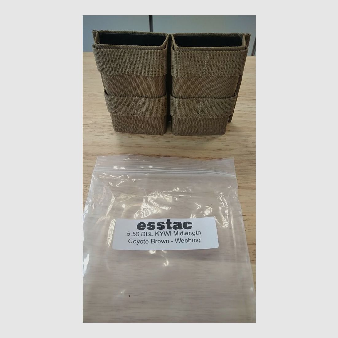 Poche à chargeur double 5.56 KYWI Midlength Esstac USA, image 1 sur 4