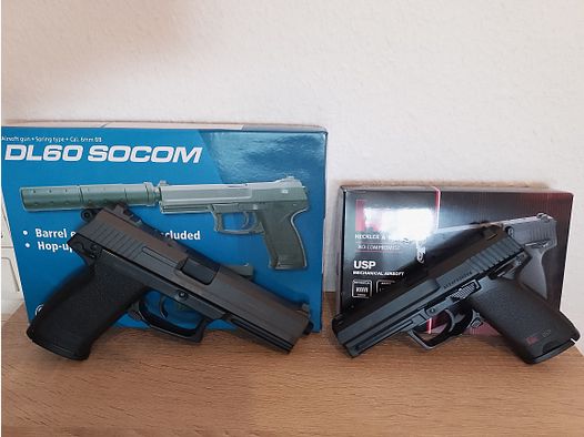 HK USP & DL Socom Federdruck 6mm