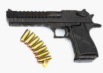 Magnum Research Desert Eagle Mark XIX BLACK TIGER STRIPES 50AE