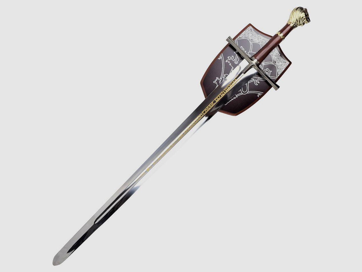 Chronicles of Narnia film sword with wall mount