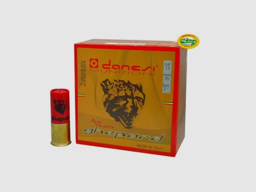 DANESI Patronen Ghepard Kal.12 gr.36 pb.6 spezielle Taube