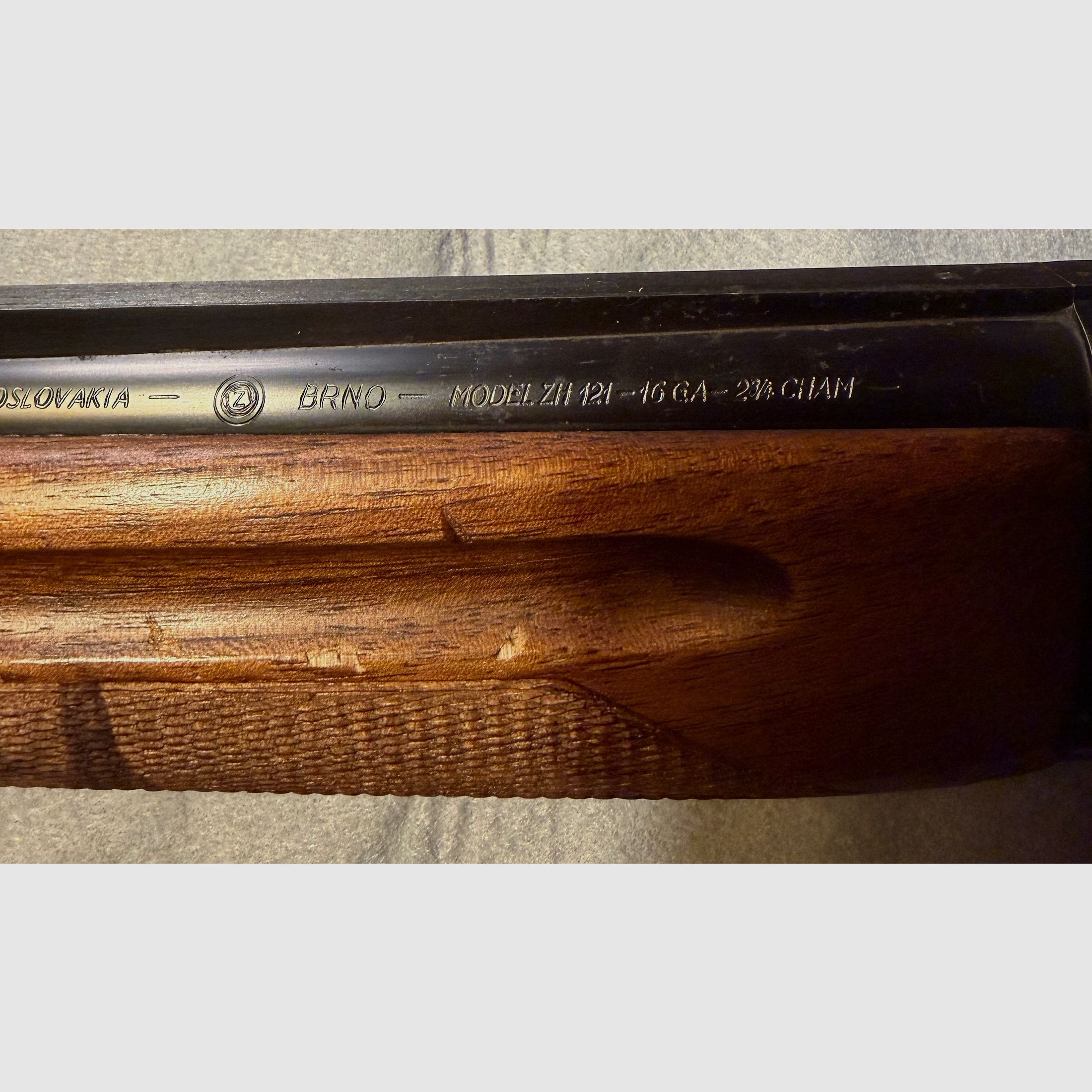 CZ Brno ZH124 dodatkowo zmiana ZH121