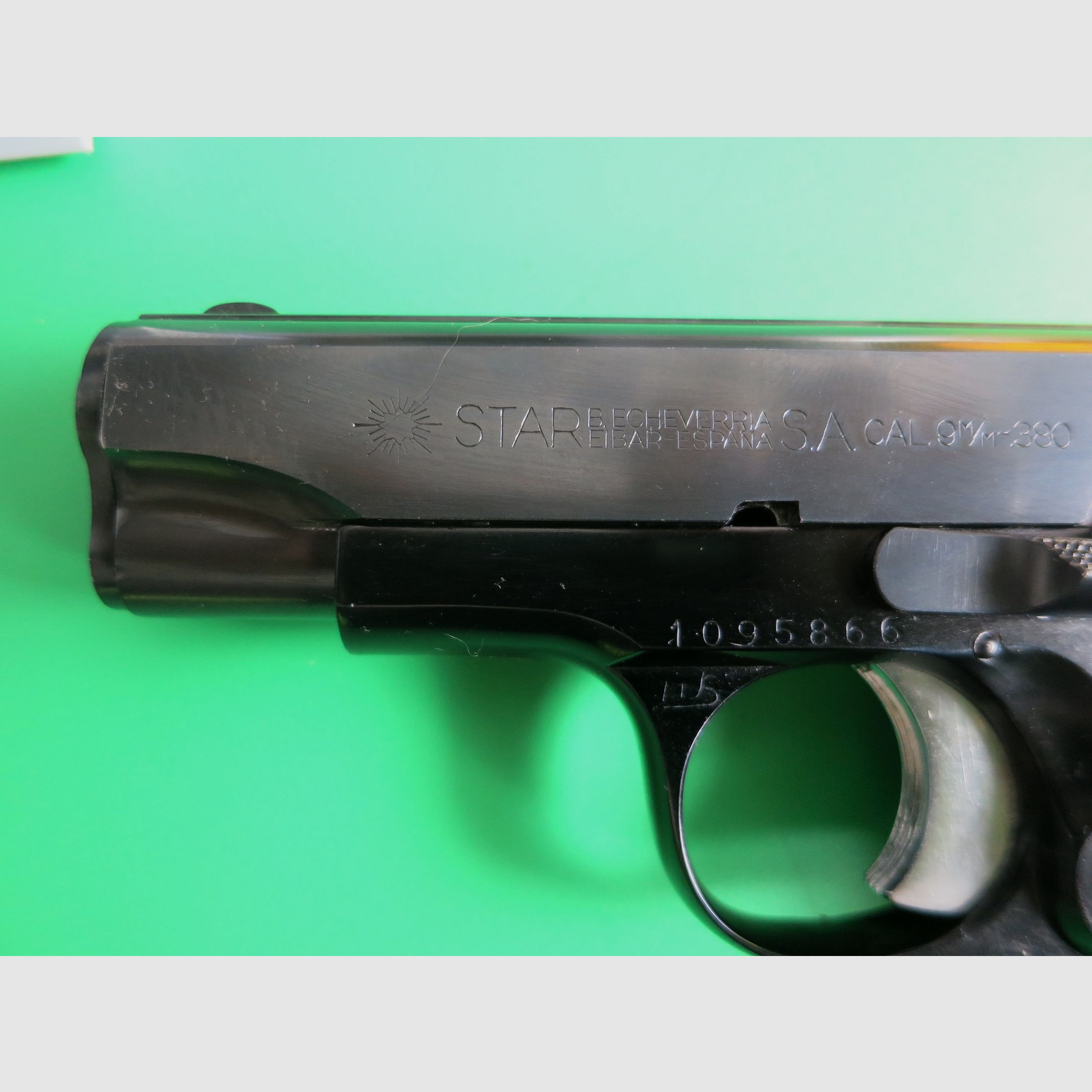 Star Firearms B.Echeverria – pistolet semi-automatique modèle BM "Firestar"; 9 mm court; .380    #62, image 3 sur 12