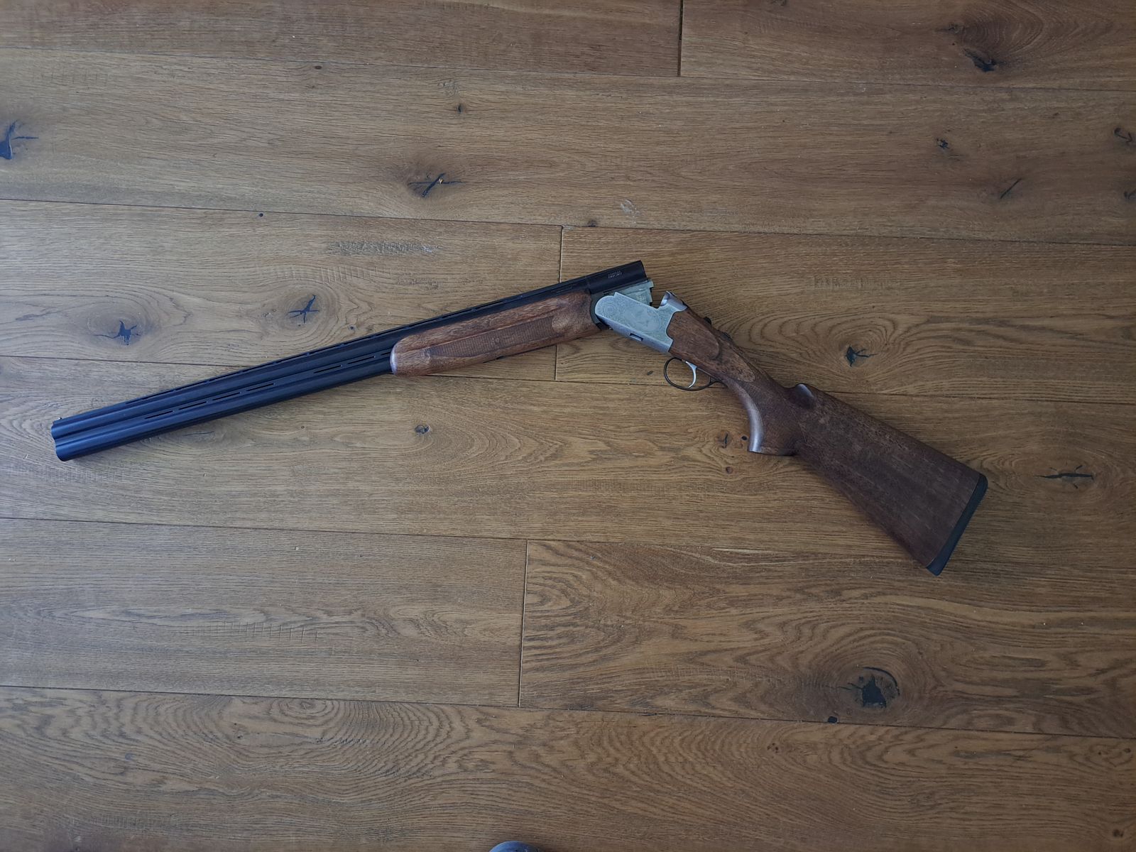 Forest Favorit Bockdoppelflinte 12/76 – selten, nur Schießstandnutzung, inkl. Zubehör