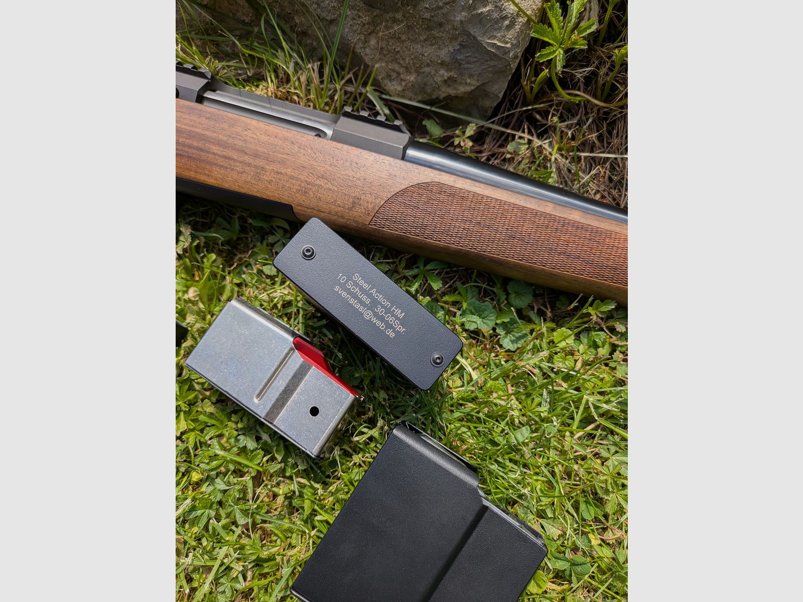10 Schuss Magazine Steel Action HM/10 Round Magazines Steel Action HM 