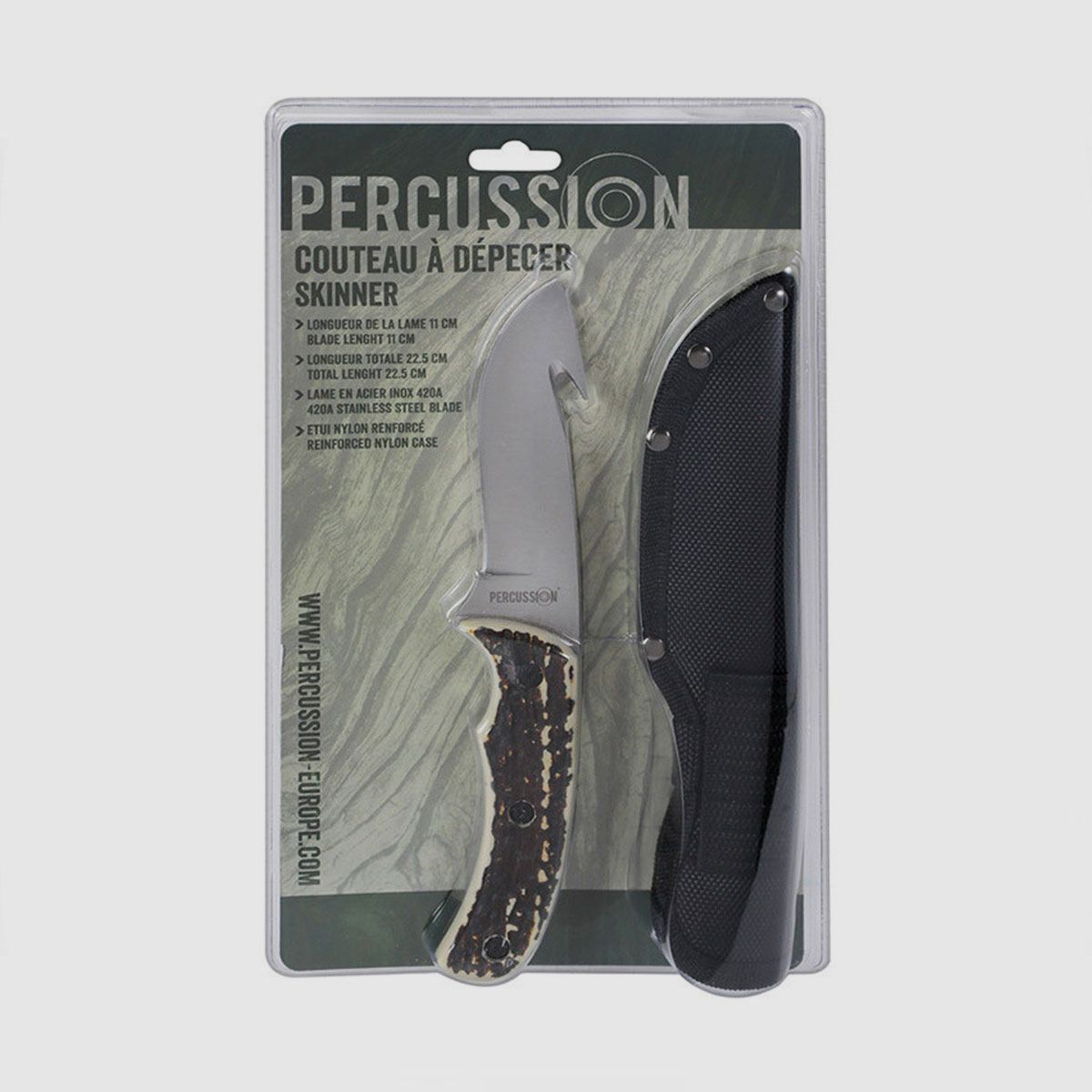 KNIFE – PERCUSSION – HUNTING KNIFE, image 2 of 2