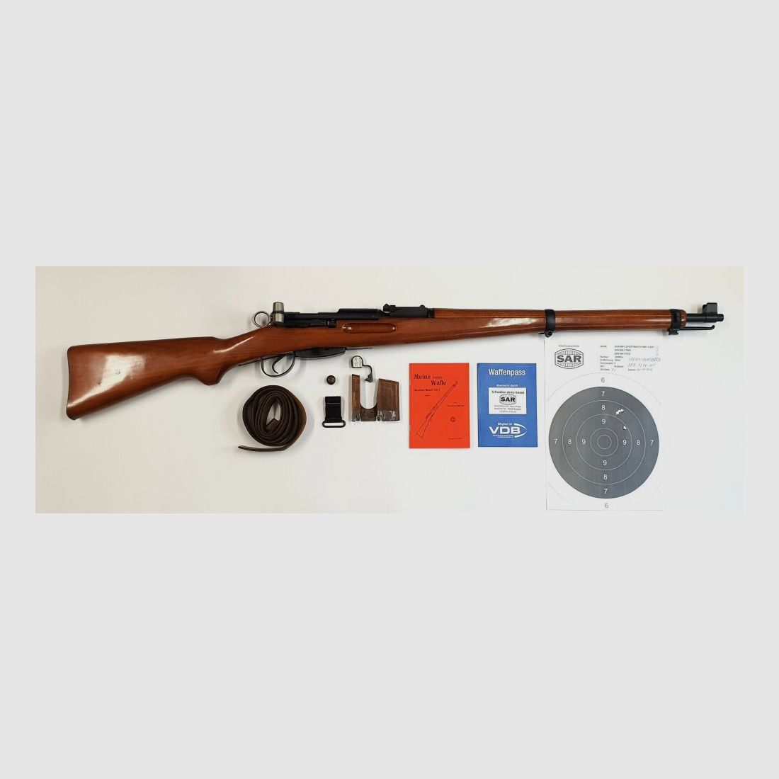 Schwaben Arms GmbH - Neue Herstellung - Repetierbüchse SAR K31 SPORTMATCH im Kaliber 308win. ähnlich Schweizer K31