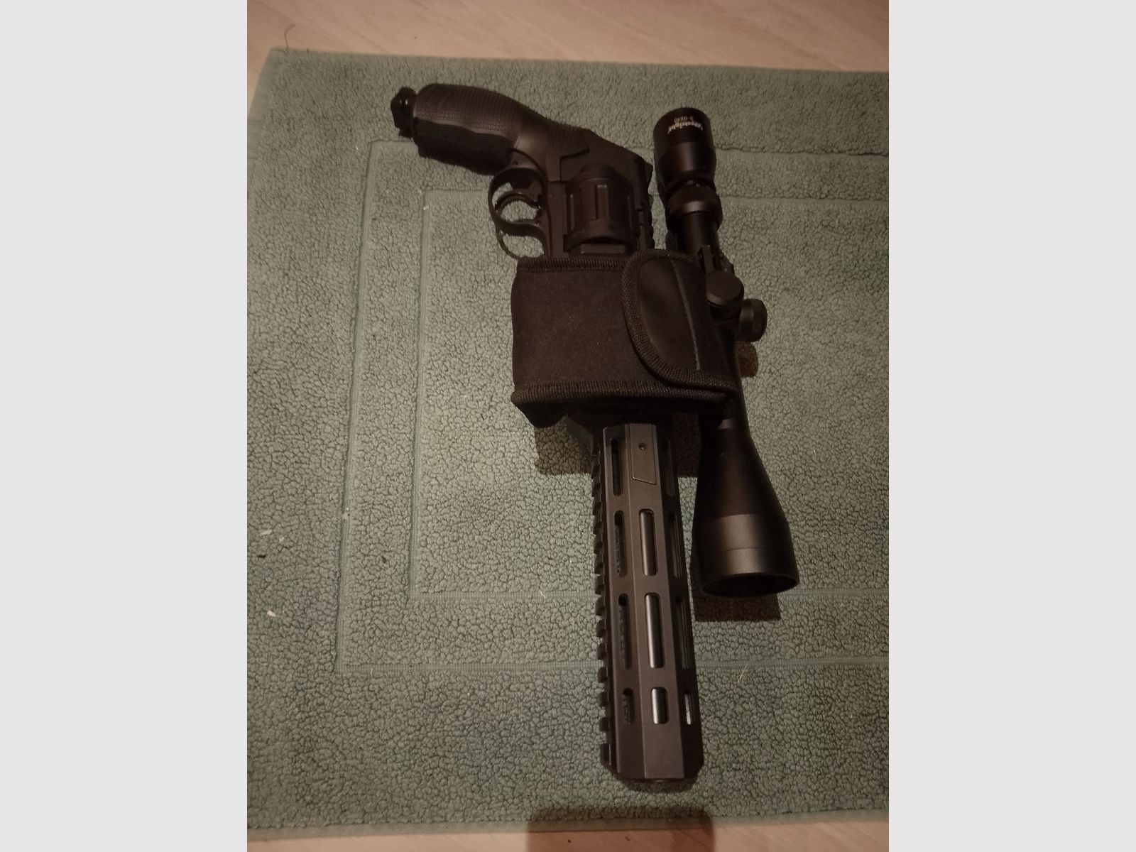 3-9x40 richtkijker op Long T4e HDR50 tactisch geweerkit Rood punt rubberen kogels RAM paintball marker Cal .50 set laser CO2 capsules revolver lange loop