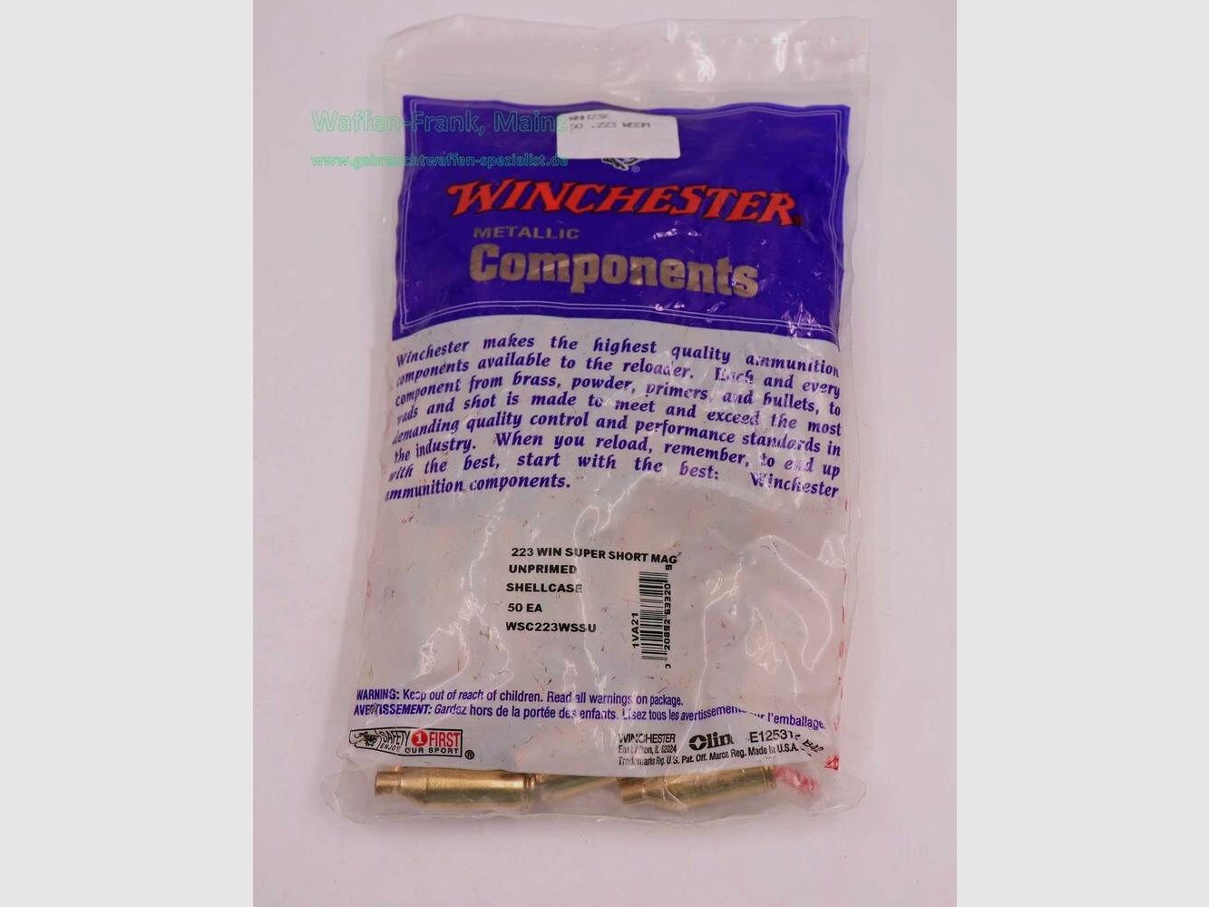 Winchester - USA rifle cartridges