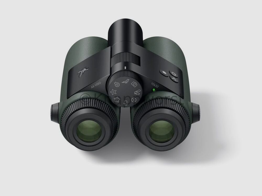 Swarovski AX Visio 10x32 binoculars with camera and apps