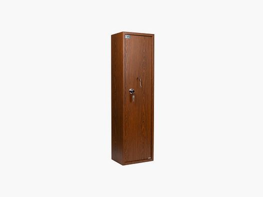 RA SPORT GUN SAFE WITH WOOD FINISH 7 SLOTS