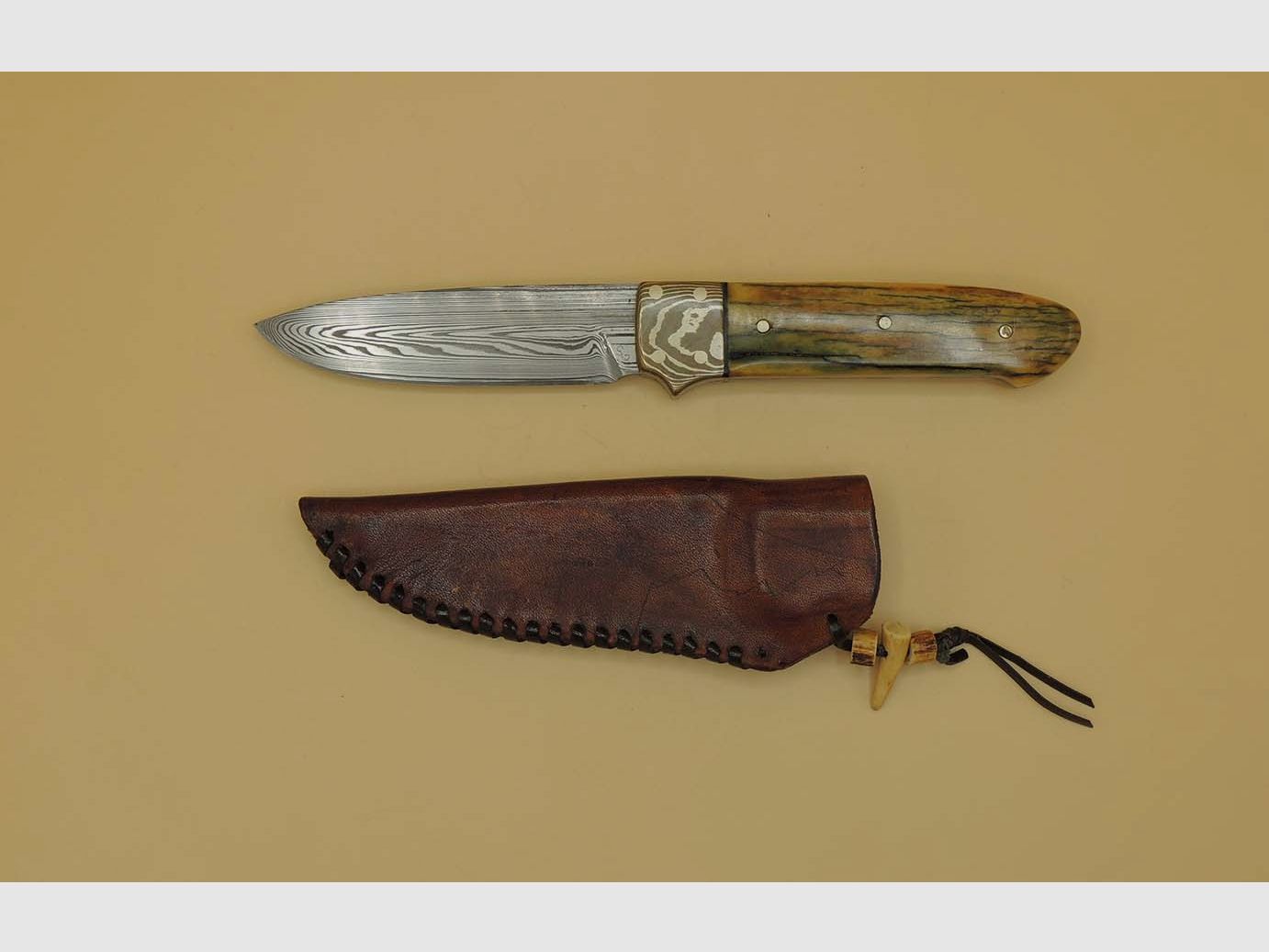 „SK“ Sonderedition Kieser – Schwedisches Damastmesser, Bild 3 von 5