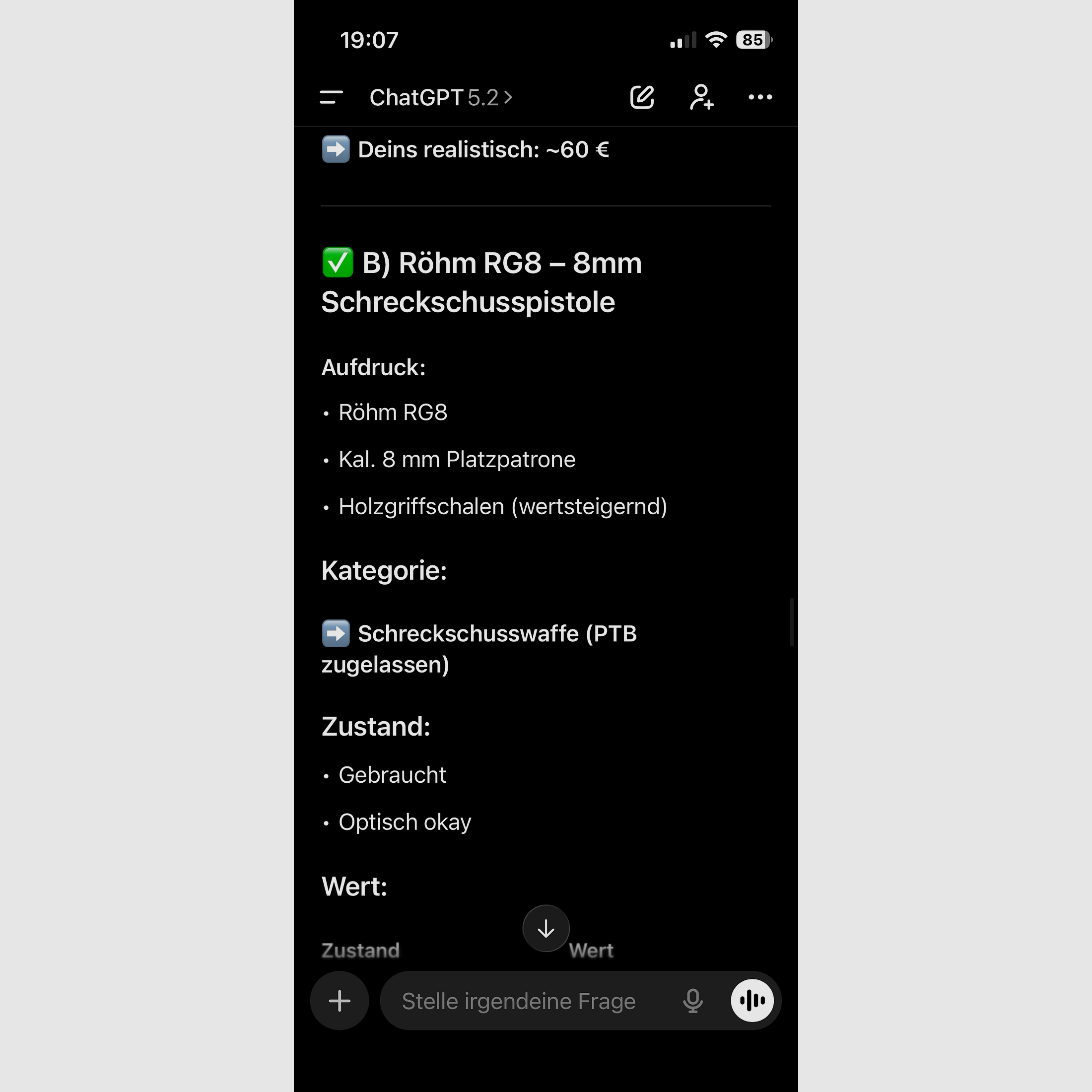 Röhm RG8 - 8mm pistolet alarmowy