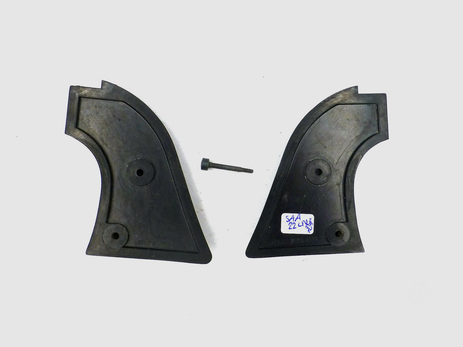 Plaquettes de crosse Colt SAA 22LR, originale, 2ème génération, image 2 sur 2