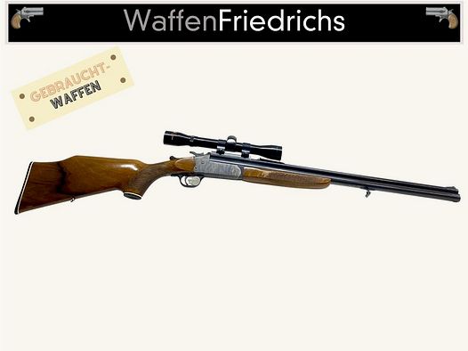 Kettner / Atlas	 gepflegte Schonzeitbockbüchsflinte mit ZFR - Waffen Friedrichs