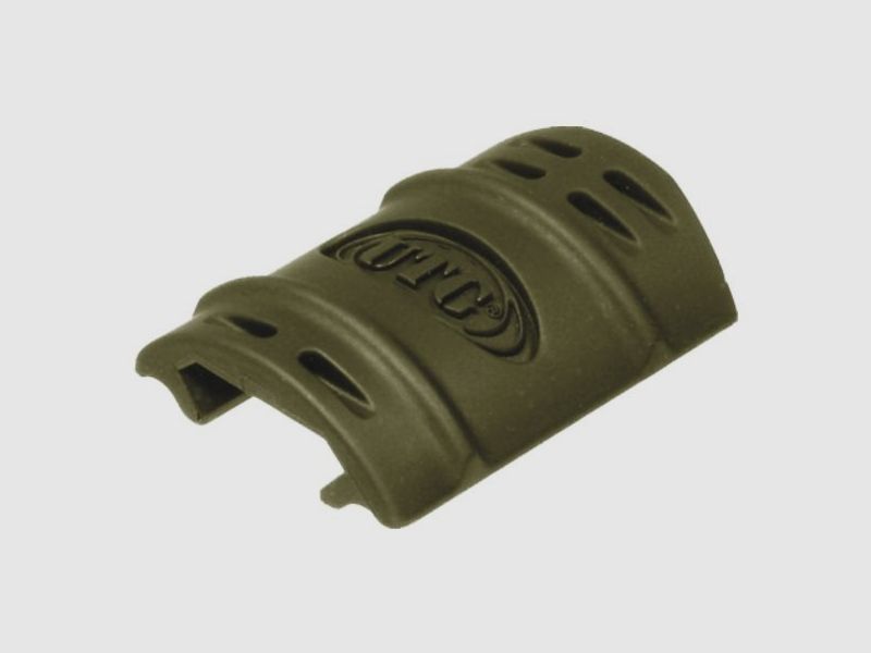UTG Gen.1 handbeschermers voor Picatinny rails 12 stuks, olijf