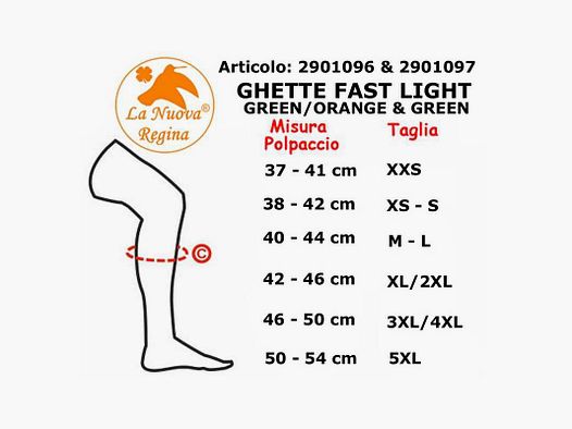 Gamaschen La Nuova Regina aus Cordura und Kevlar