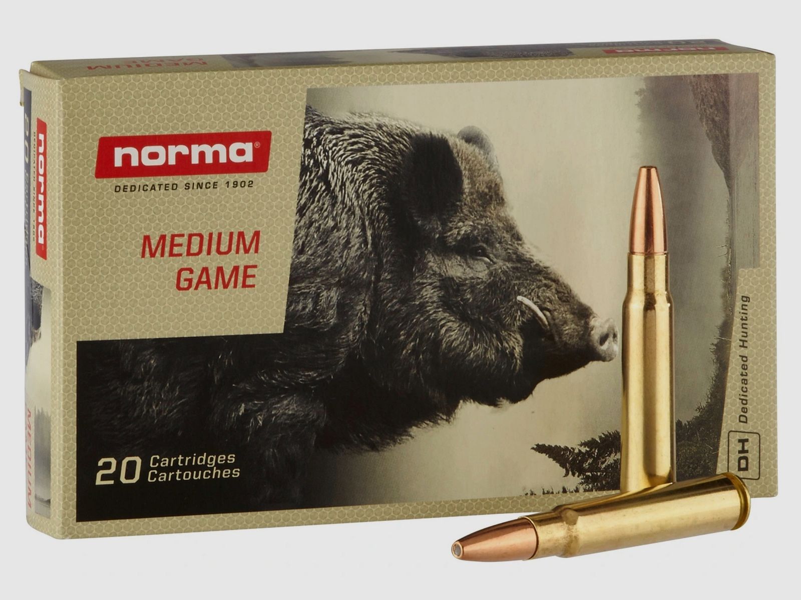 Norma 2315656 8x57 IS Vulkan 12,7g 196grs. Munición de rifle