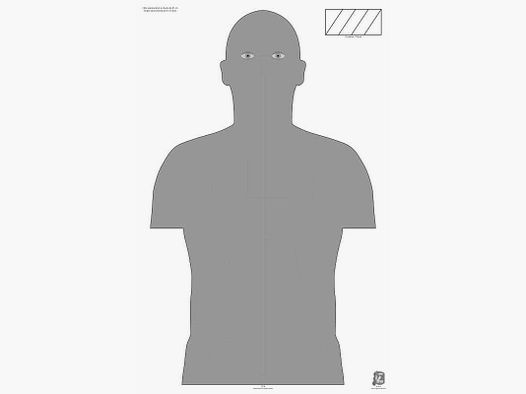 Sigma Tactical ST-4 Trainingssilhouette (10 Stück)