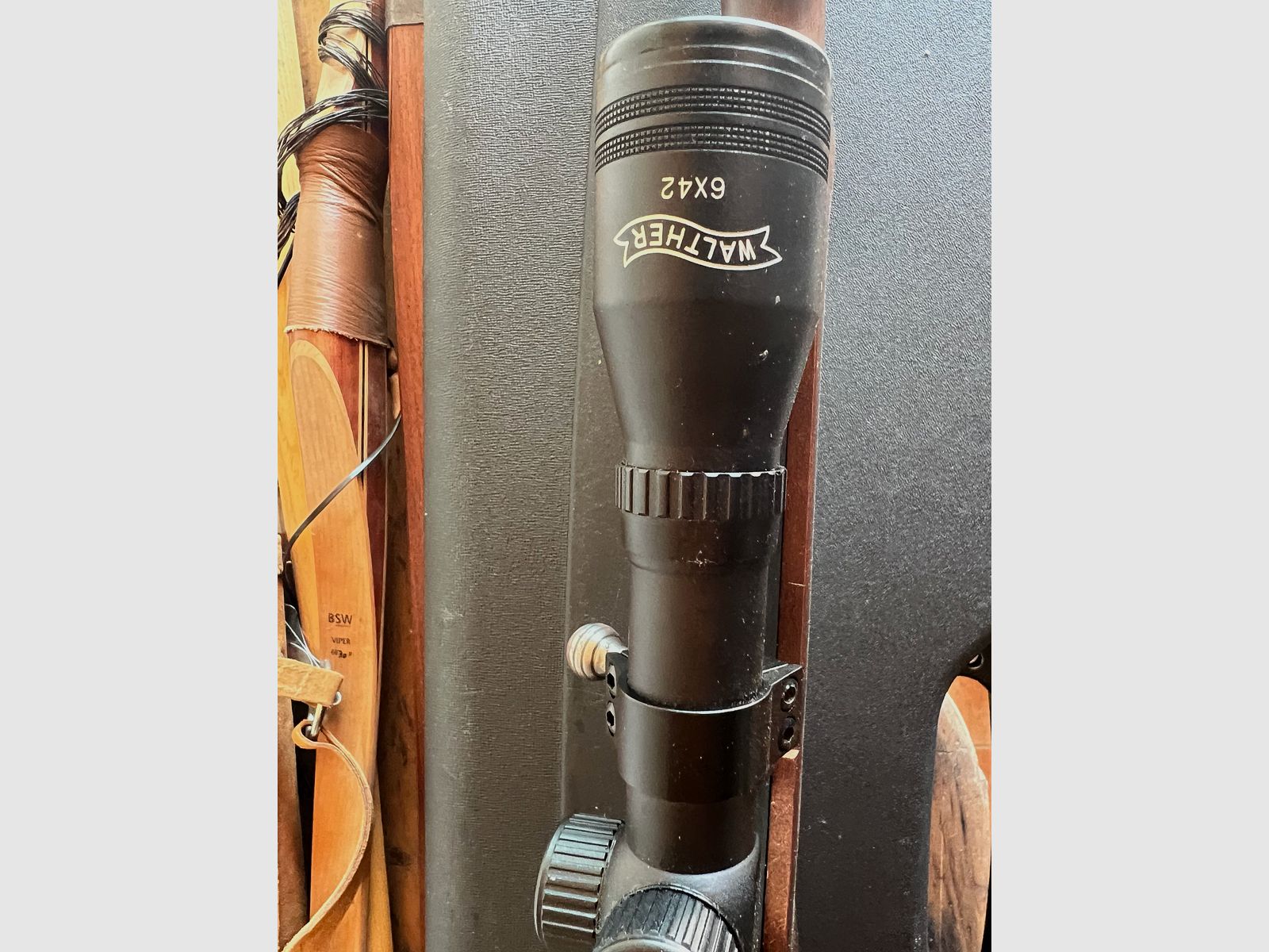 Walther Dominator 1250 mit Holz-Schaft und ZF