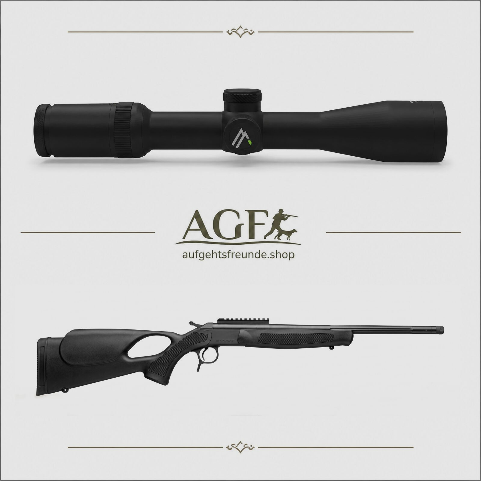 CVA / Alpen Optics SCOUT TD THUMBHOLE .308 Win. + APEX XP 1,5-9x45 Komplettpaket