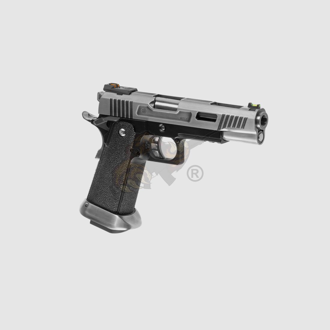 WE Hi-Capa 5.1 Force Full Metal Silver GBB -F-
