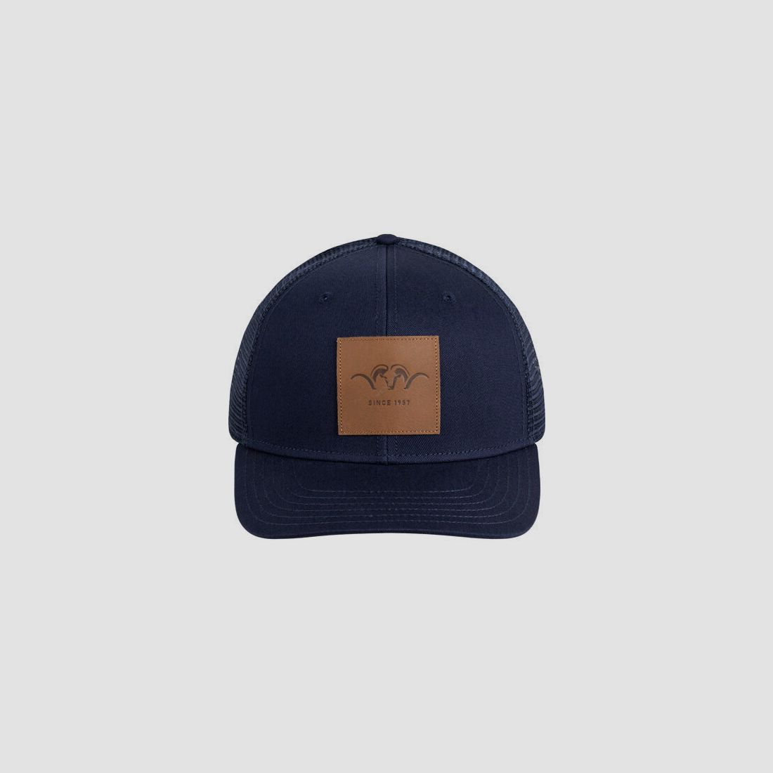 Blaser Cap with Leather Badge Navy Blue 241017-107/443, image 3 of 3