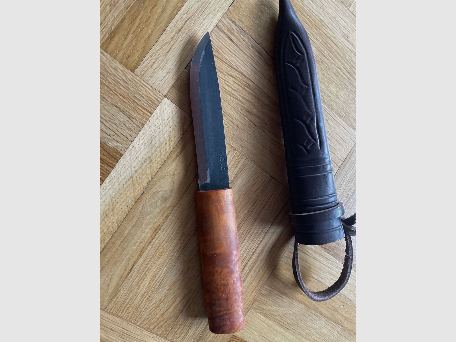 Helle Viking 96 Neuf, acier au carbone
