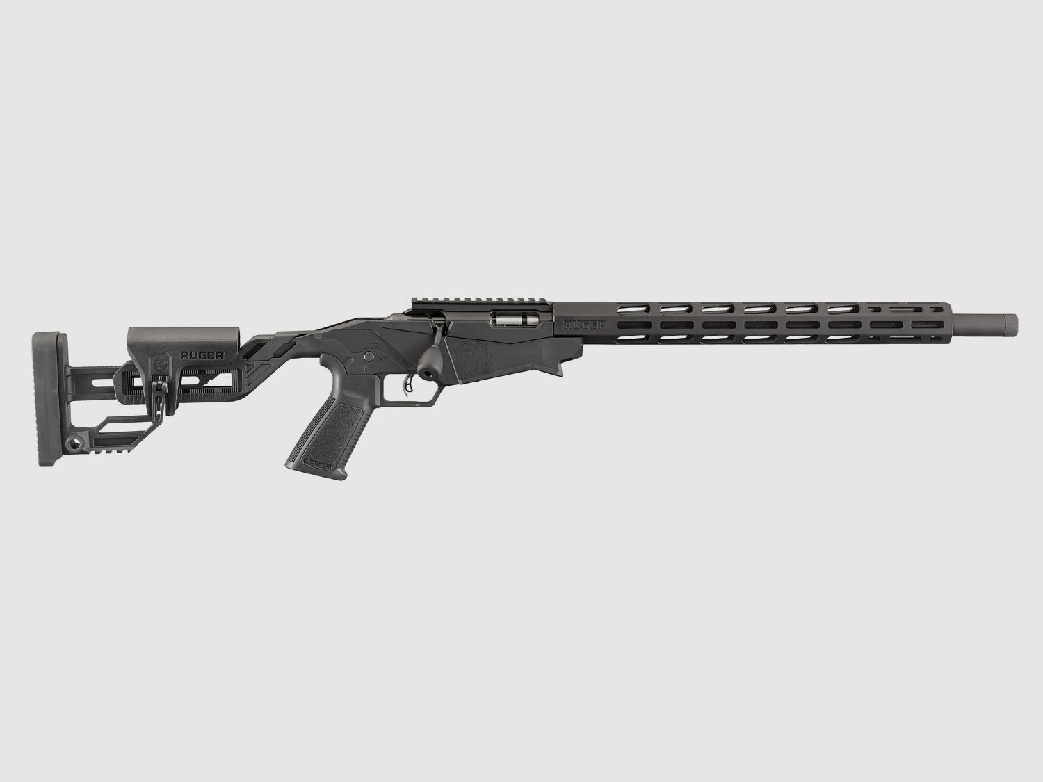 RUGER PRECISION RIMFIRE .17 HMR 18"/46CM 1/2"-28 SCHWARZ