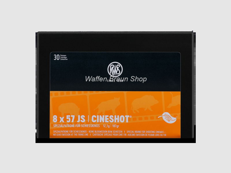 CINESHOT RWS 8X57 JS 12.1G 30PC