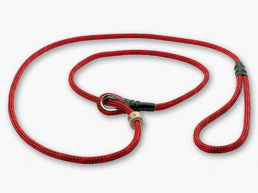 Mystique Field trial Moxonlijn 6mm 130cm Rood/ zwart