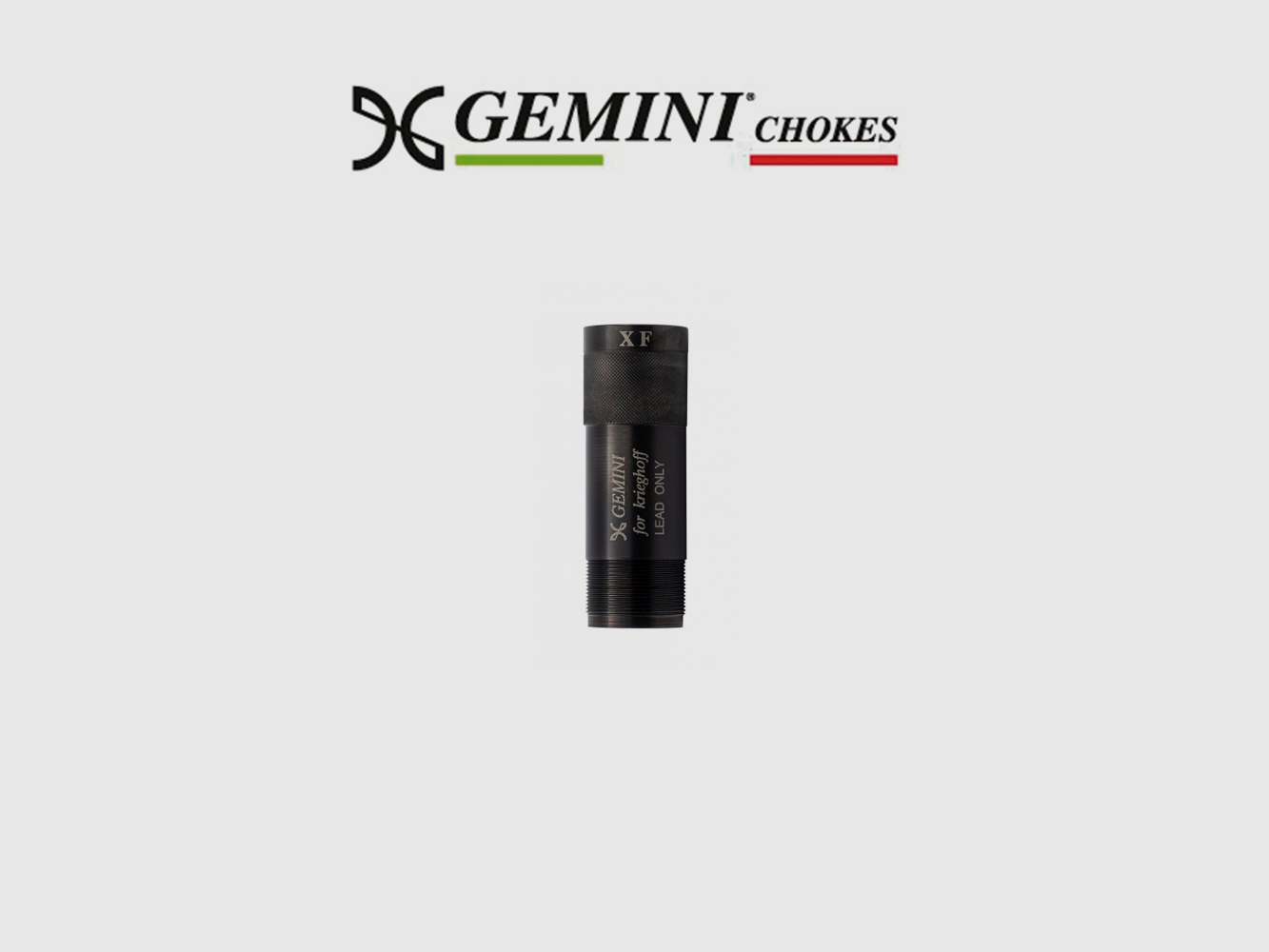 CHOKE GEMINI EXTENDED EN TITANE POUR KRIEGHOFF F X