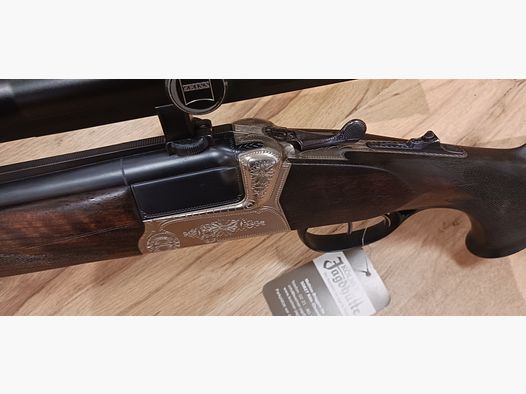 Bockbüchsflinte Krieghoff Mod. TEKK Kal. 9,3x64; 12/70 (quasi Bergstutzen inkl. ESL 5,6x50RM)