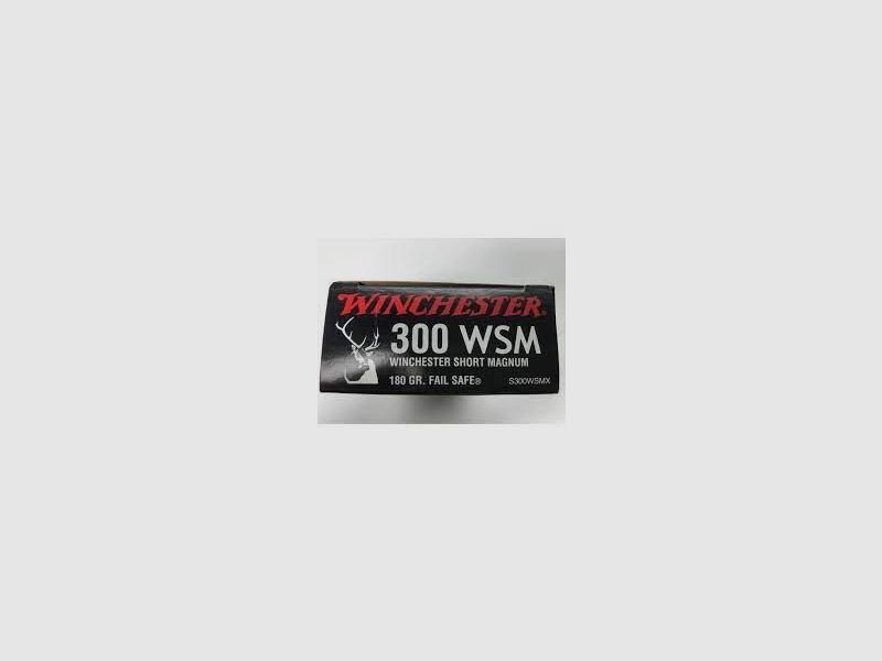 Büchsenpatronen Winchester Fail Safe 300 WSM 180gr. !!!