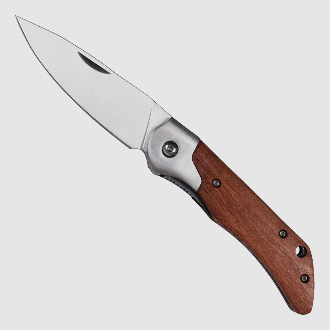 Taschenmesser Padoukholz mit Nagelhau 42 konform legal fhren