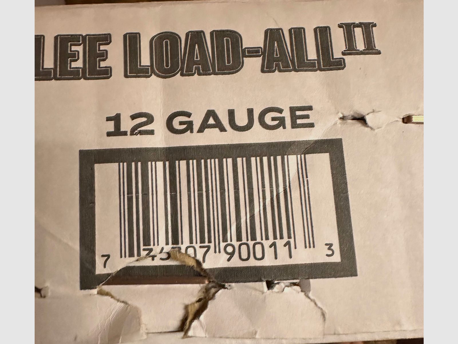 Lee Load all 2  Kaliber  12 Gauge 