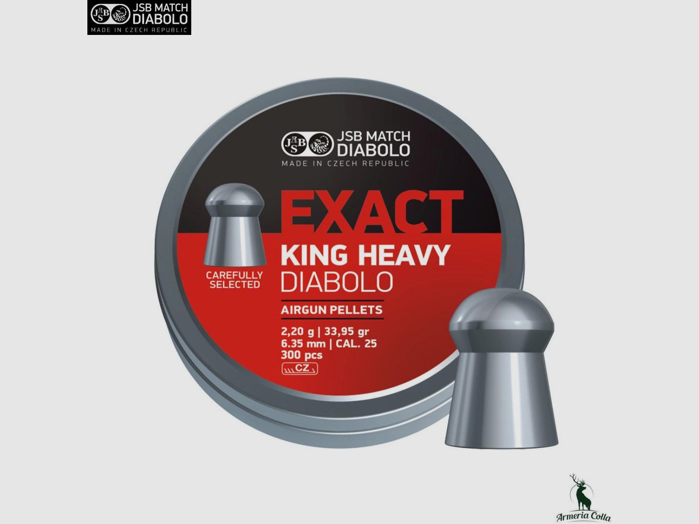 Jsb Piombini Exact King Heavy Kal. 6,35mm