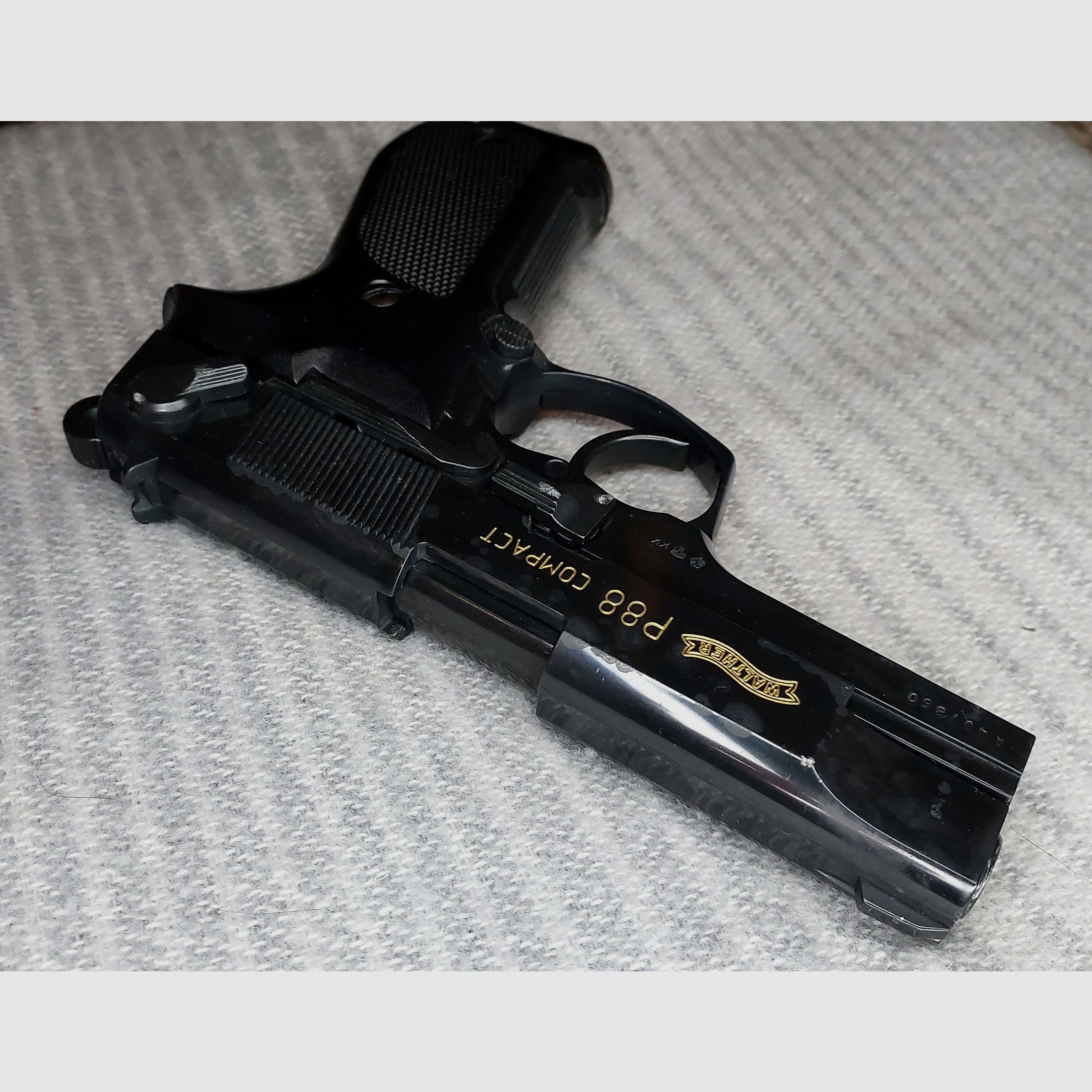 Walther P88-9 (P 88 Compact) Schreckschuss Pistole 9mm P.A.K. schwarz (PTB 764)