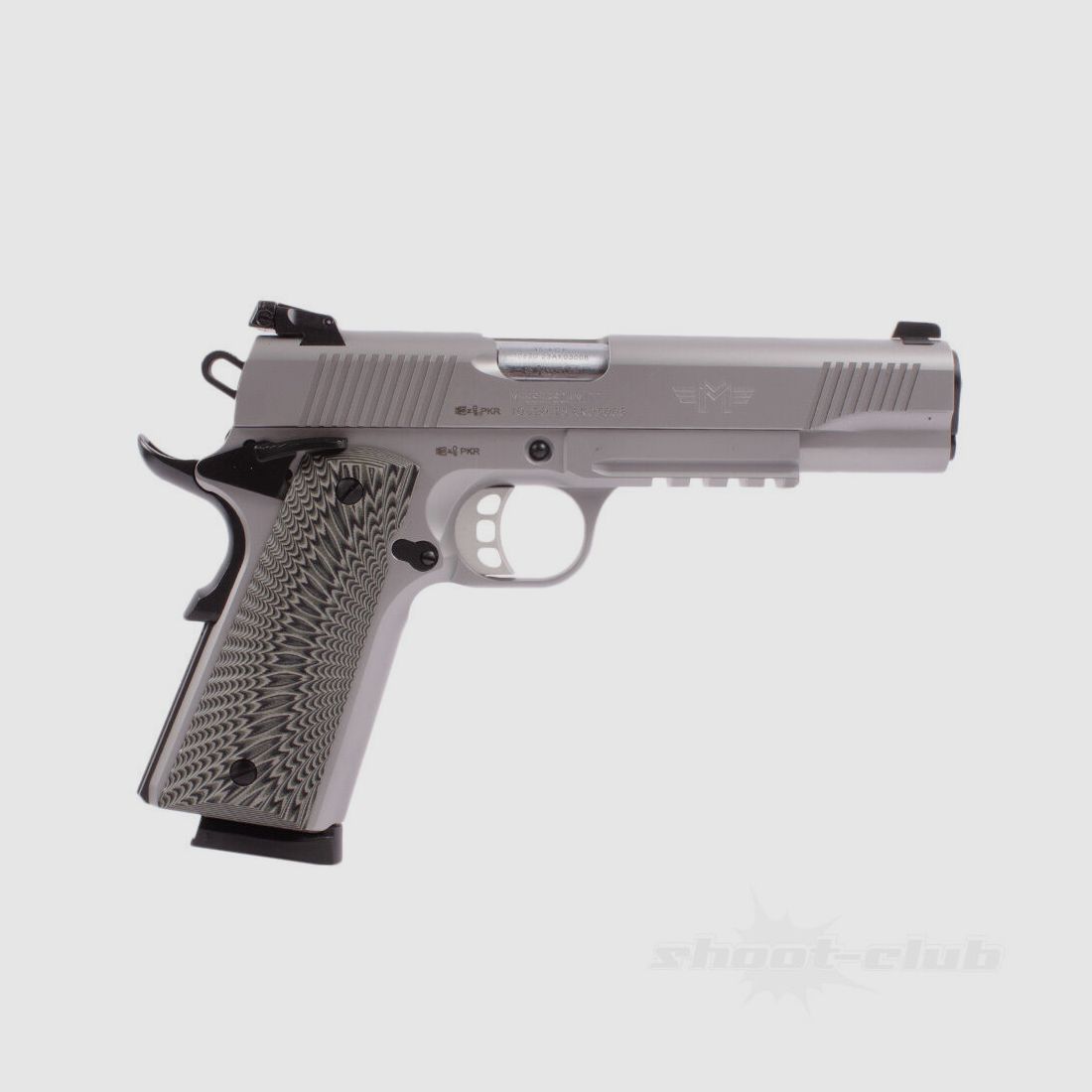 Messerschmitt ME 1911 Pistole Silber