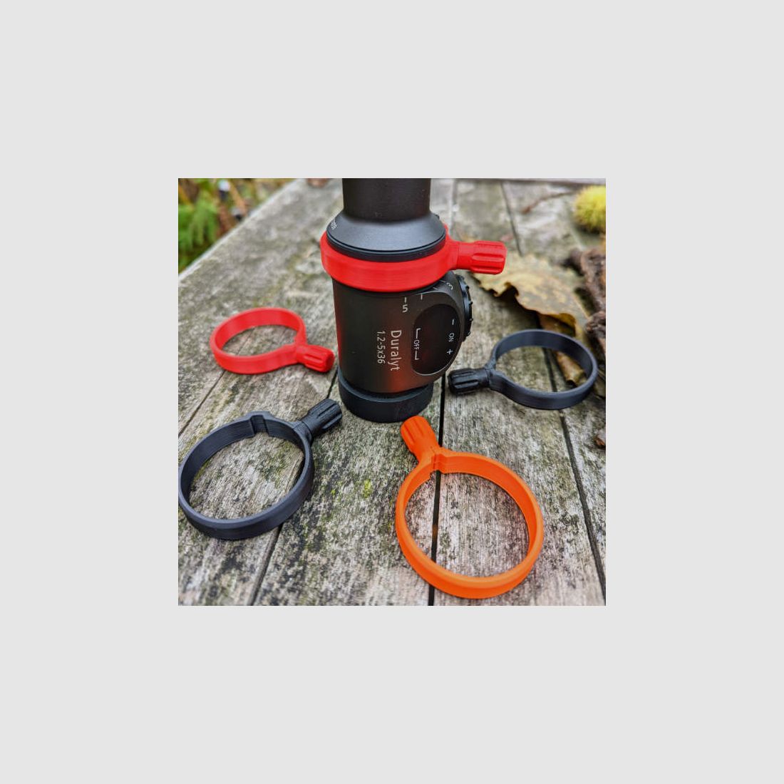 For Zeiss Duralyt: Quick adjustment lever for magnification setting