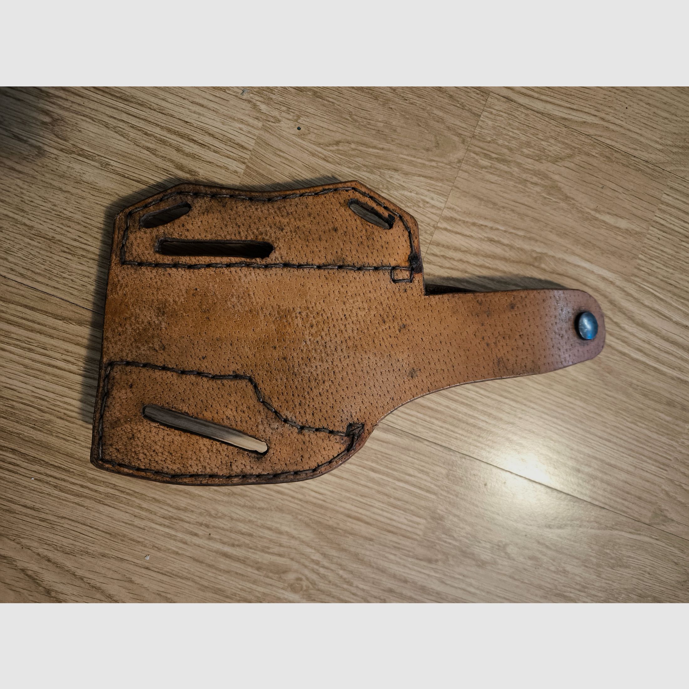 Leather belt holster Handmade