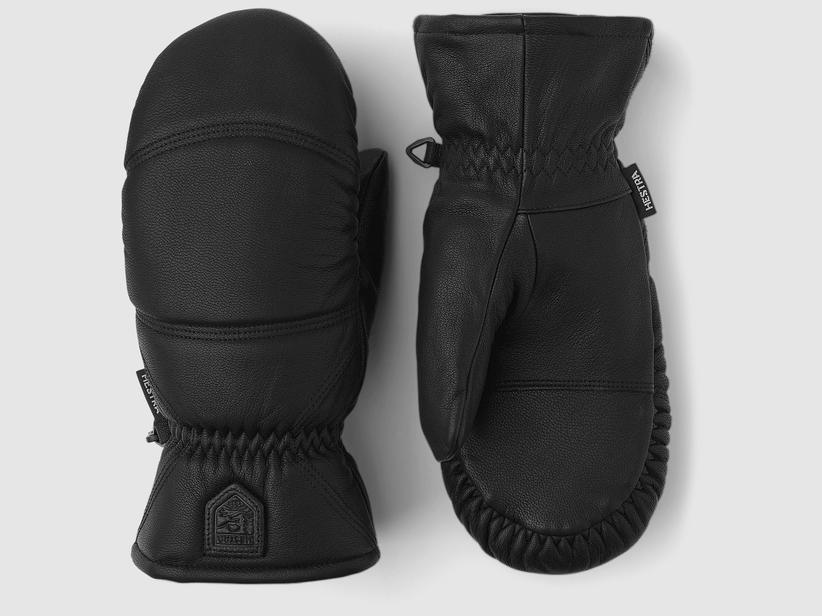 Hestra Mittens Leather Box Black